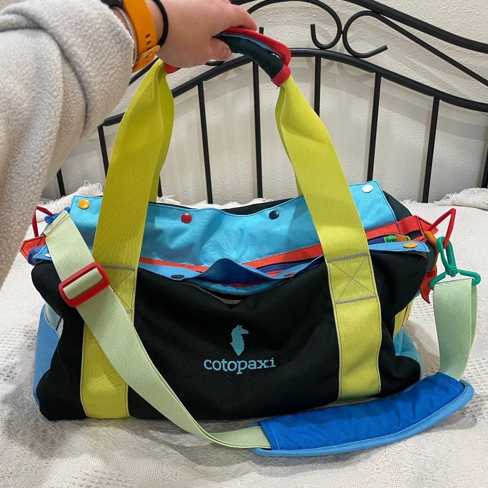 NWOT Cotopaxi Chumpi 35L Del Día duffel bag!